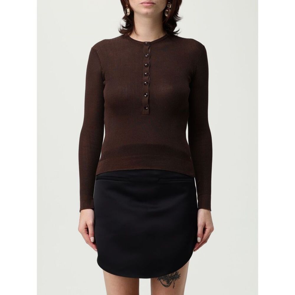 Magda Butrym Top Woman Brown